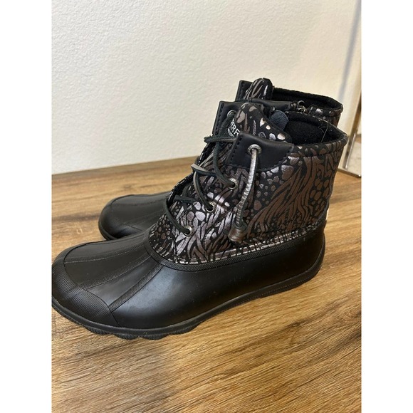 Sperry Syren Gulf Metallic Boots SZ 8.5 - Picture 7 of 9